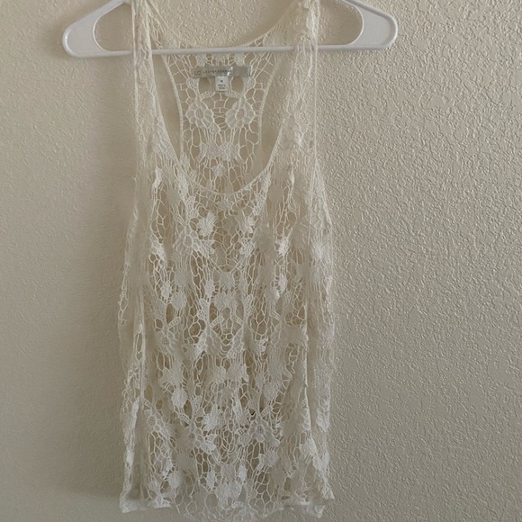 LC Lauren Conrad Tops - 💖LAUREN CONRAD💖 sheet crochet tank top